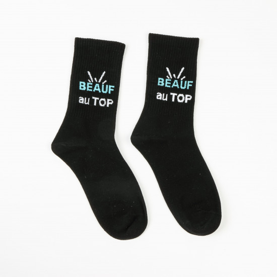 Chaussettes à message homme – L’accessoire tendance