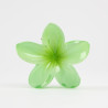 Haarklammern Blume Grün