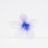 Pinza para el pelo flor violeta