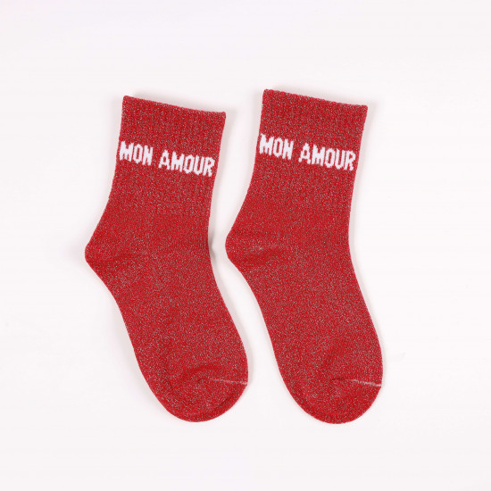 Supplier sequin socks small size, model MON AMOUR