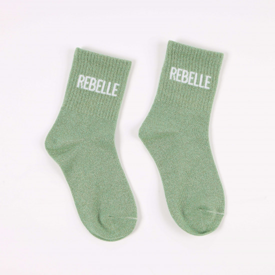 Supplier sequin socks small size, REBELLE model