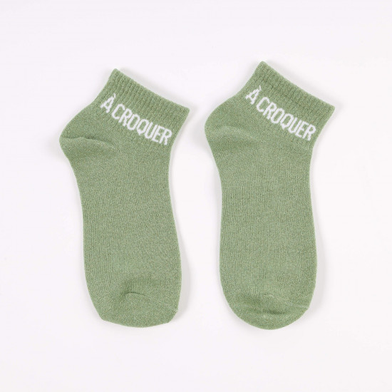 Pailletten-Socken mit Botschaft - Felizz