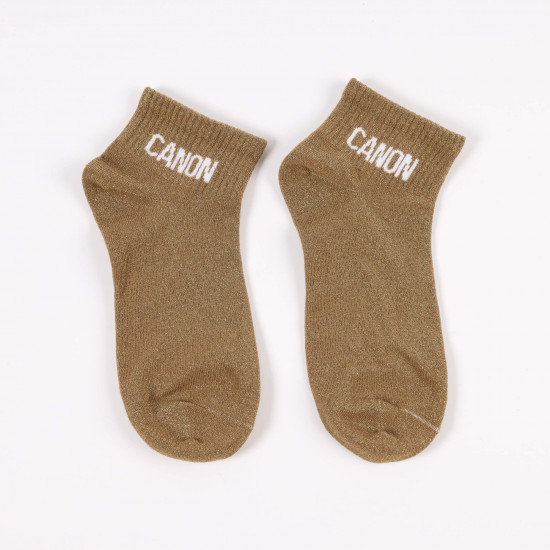 Glitzersocken mit lustigen Botschaften