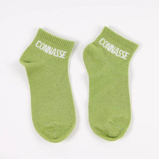 Fashion: glitter message socks