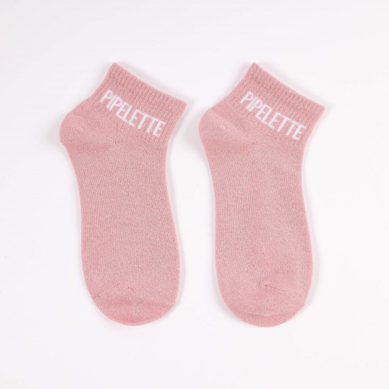 Chaussettes glitter à messages positifs