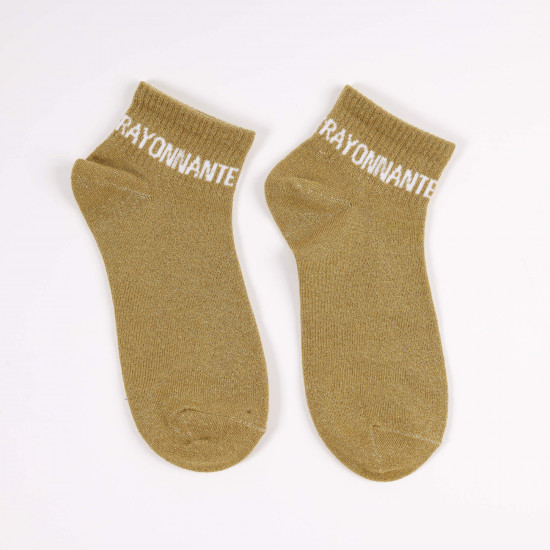 Socken mit Botschaft fun & glitter