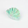Hair clip Green shell