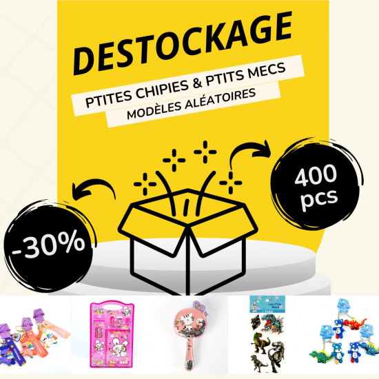 Destock-Pack Kleine Zicke & Kleiner Kerl - 400Stück