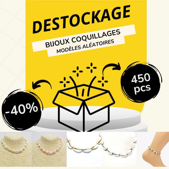 Shell jewelry clearance pack - 450pieces
