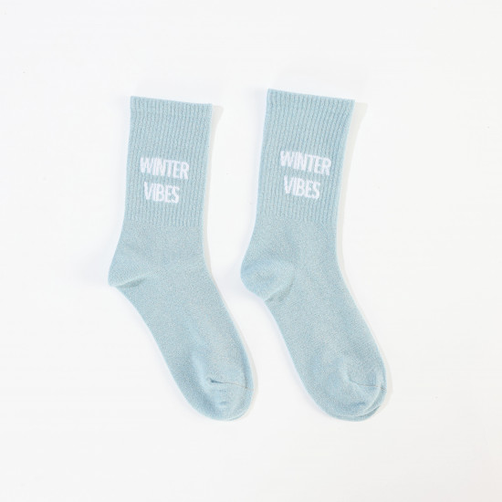 Women's Winter Vibes glitter socks ✨ | Felizz