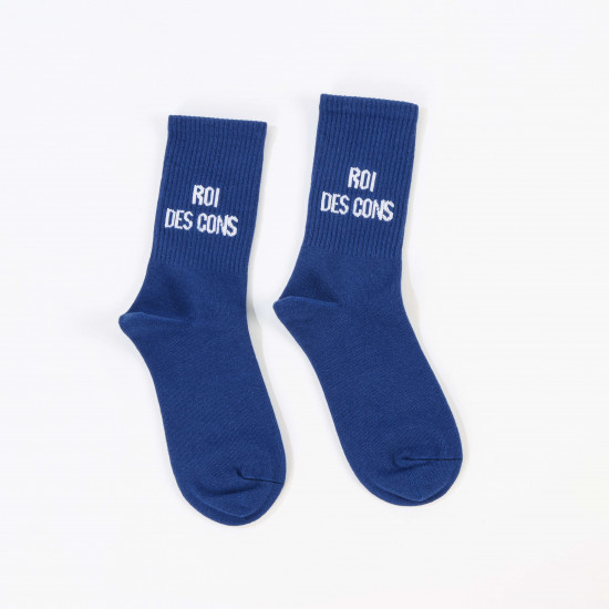 Calcetines de hombre con mensaje Roi Des Cons ???? | Felizz