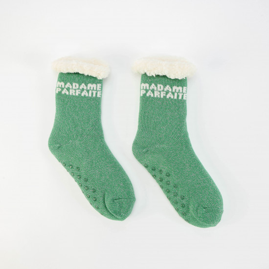 Warm glitter socks for women