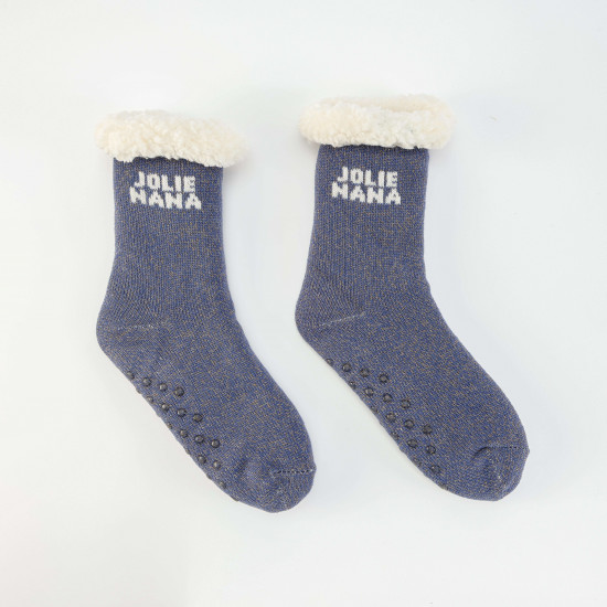 Women's indoor glitter socks