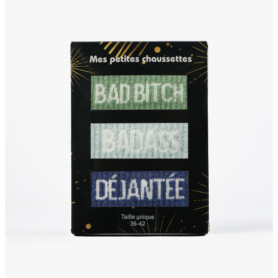 Chaussettes à Paillettes en Coffret – Élégance & Confort