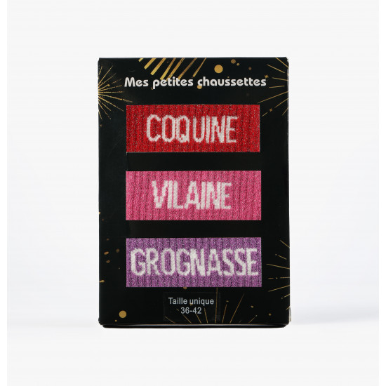 Coffret Brillant de Chaussettes - Style & Radiance at your fingertips