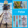 Trendy bracelets 28 tubes