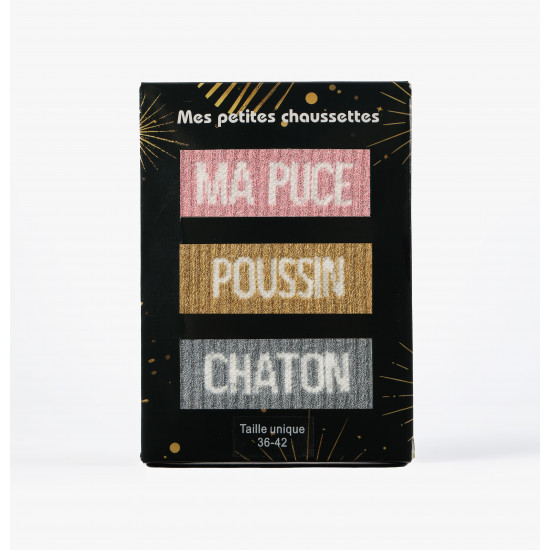 Set de regalo de calcetines con purpurina - The Essential Glitter Gift Set