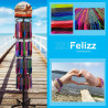 Display "Brazilian nylon bracelets