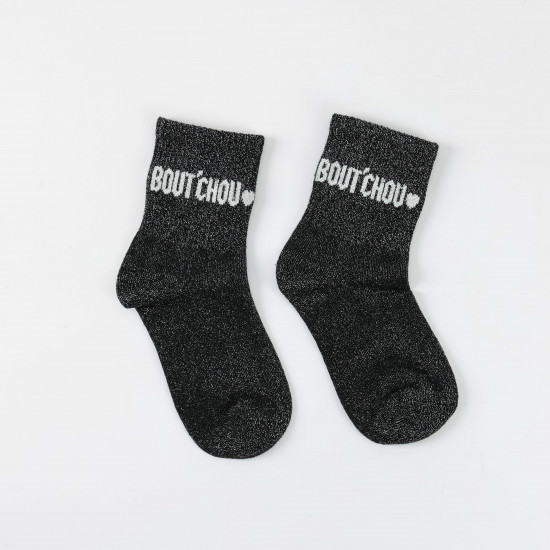 Supplier sequin socks small size, model BOUT'CHOU