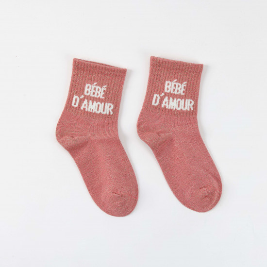 Anbieter von Pailletten-Socken in kleinen Größen, Modell BÉBÉ D'AMOUR