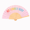 Paillettenfächer NO SUMMER BODY