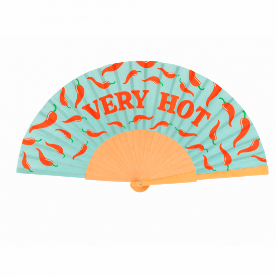Abanico humorístico - Accesorio de moda para el verano