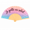 Paillettenfächer JE GRILLE AU SOLEIL