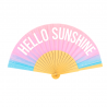 Éventail à paillettes HELLO SUNSHINE