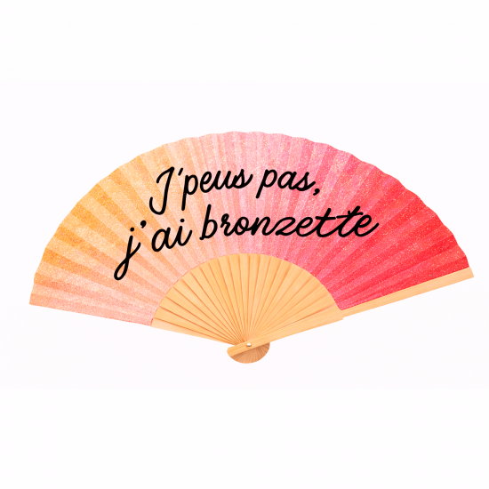 Humorous and stylish fan - Summer fashion