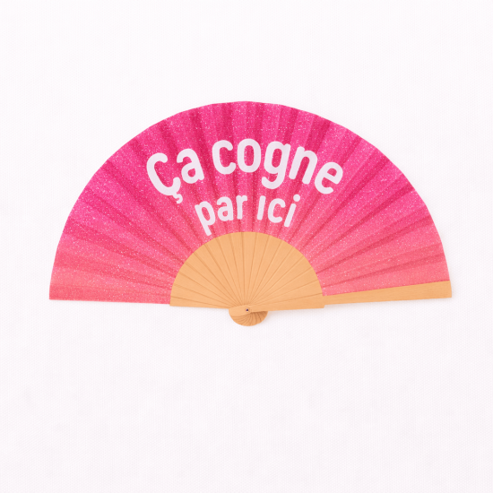 Funny message fan - Fashion accessory