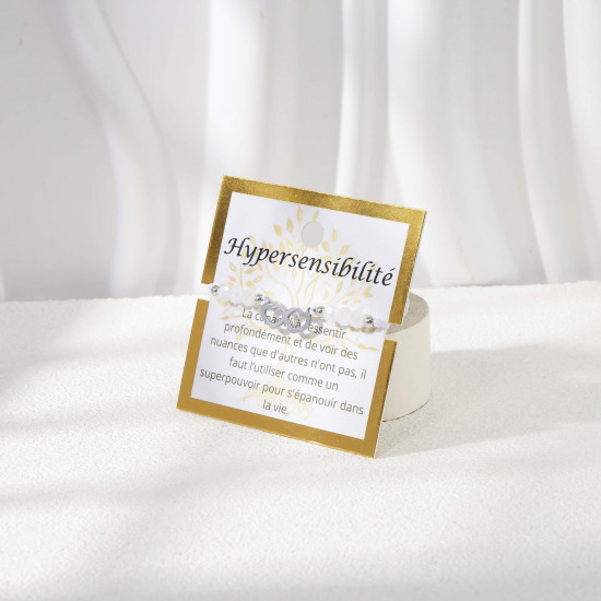 Minimalist Bracelet with Message Card