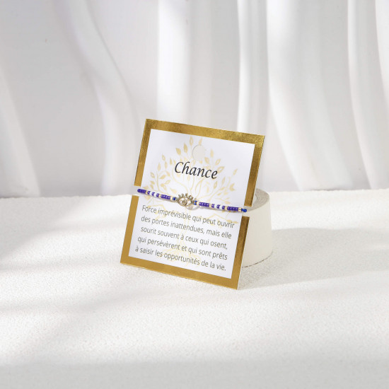 Bracelet Fantaisie à Message Positif