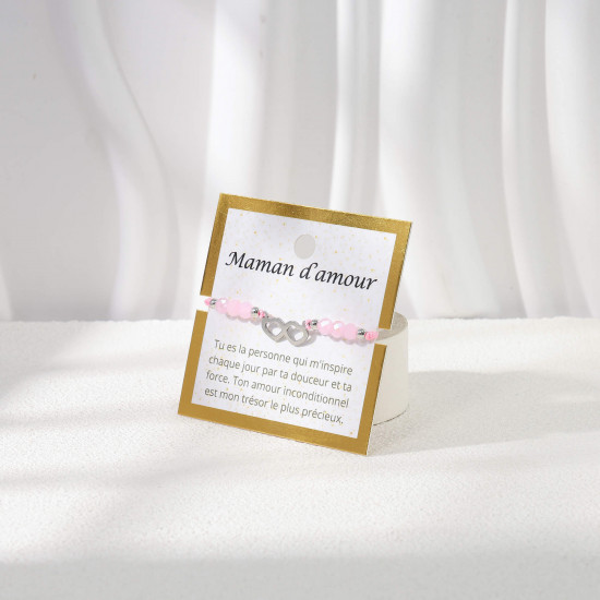 Bracelet Tendance avec Message à Offrir