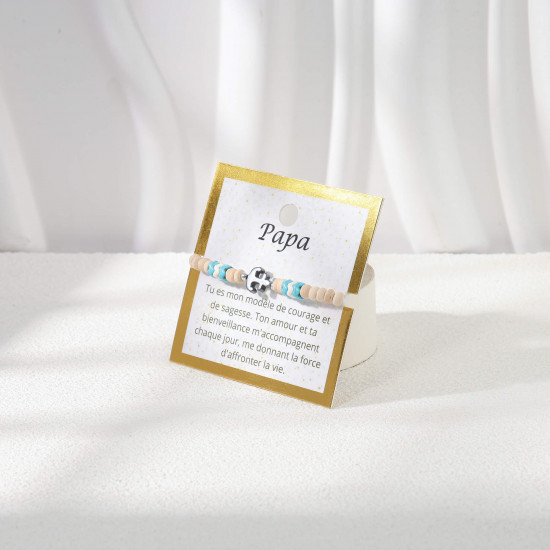 Bracelet Fantaisie Élégant avec Message