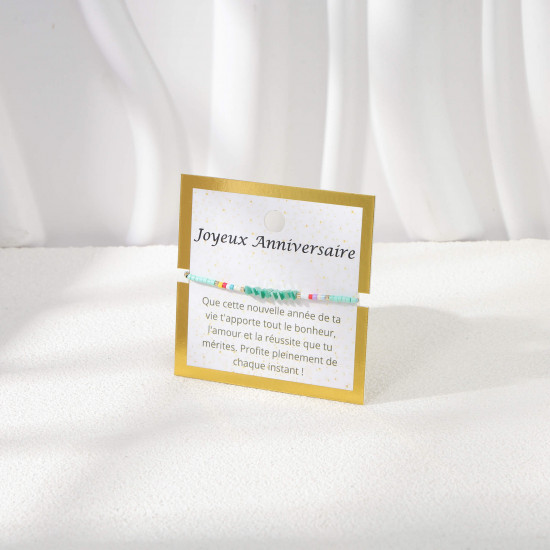 Elegante pulsera de fantasía para regalo