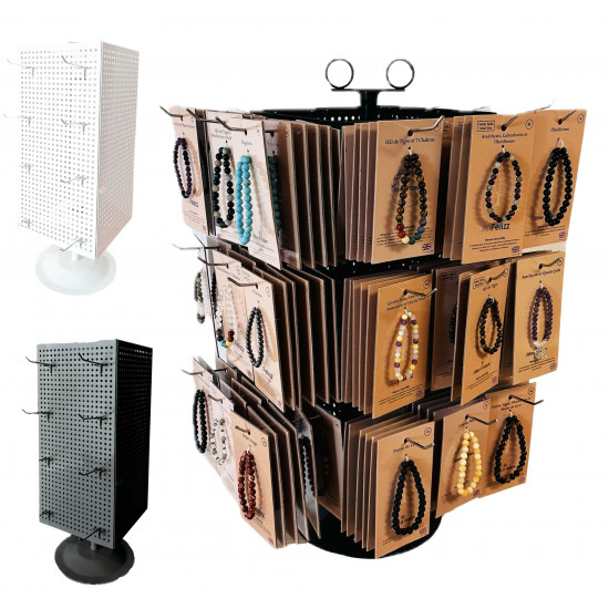 Thekendisplay Mineralarmbänder 4-seitig | Felizz