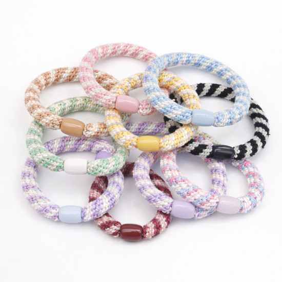 Lote 200 Chouchou Pulsera Twist en Gros - Felizz