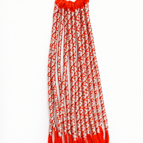 Adult Silver Nylon Brazilian Bracelet - Wholesale