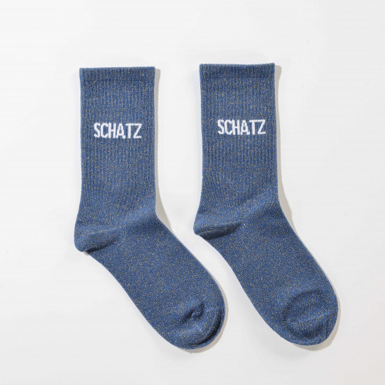 Deutsche Glitzersocken kaufen - Glamouröser Look