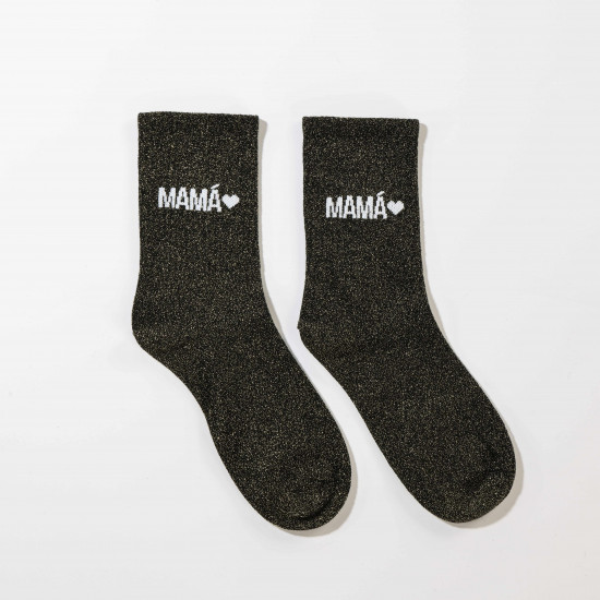 Calcetines de purpurina española - Accesorio de moda brillante