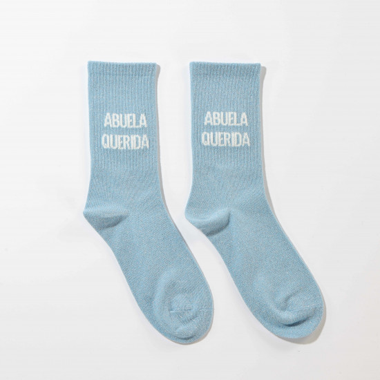 Socken mit Pailletten Spanischer Stil - Schicke Mode