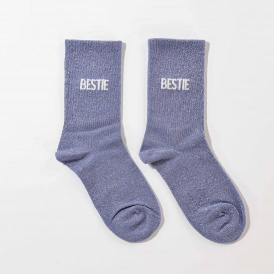 Socken mit internationalen Pailletten - Glänzendes Modeaccessoire