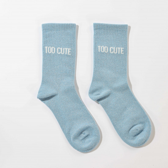 Socken mit internationalen Pailletten - Elegante Mode