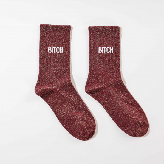 Socken mit internationalen Pailletten - Trendmode