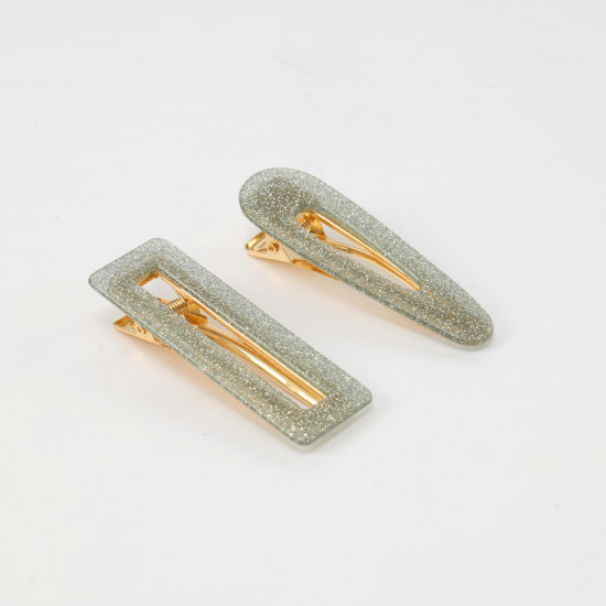 Glitter barrettes wholesaler - Trendy accessories wholesale