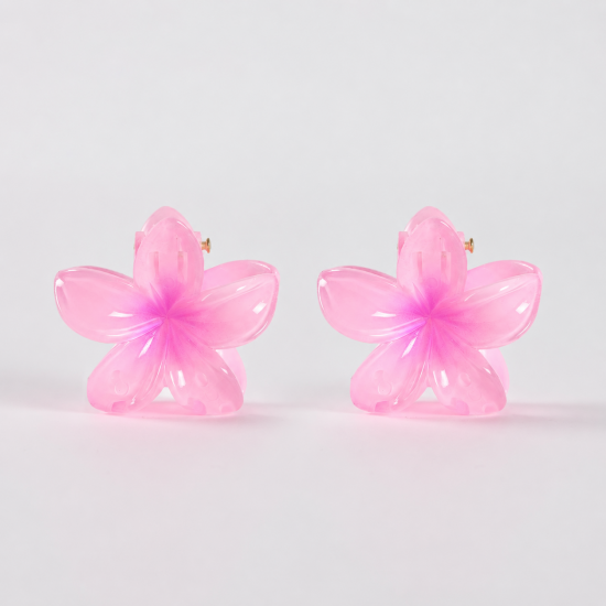 Petite pince fleur cheveux - Lot de 2