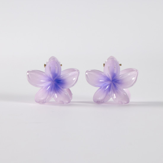 Set di 2 piccole mollette a forma di fiore alla moda