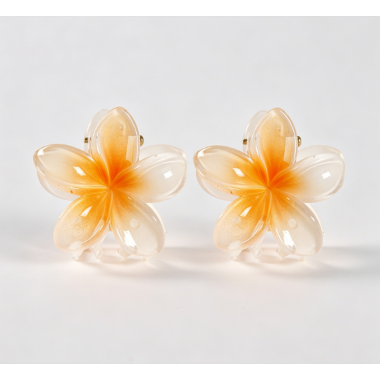 Kleine bunte Blumenklammern – 2er-Set