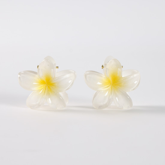 Molletta per capelli a forma di fiore decorativa - Confezione da 2