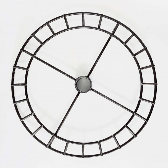 Steel circle for display with jewelry hooks - Felizz